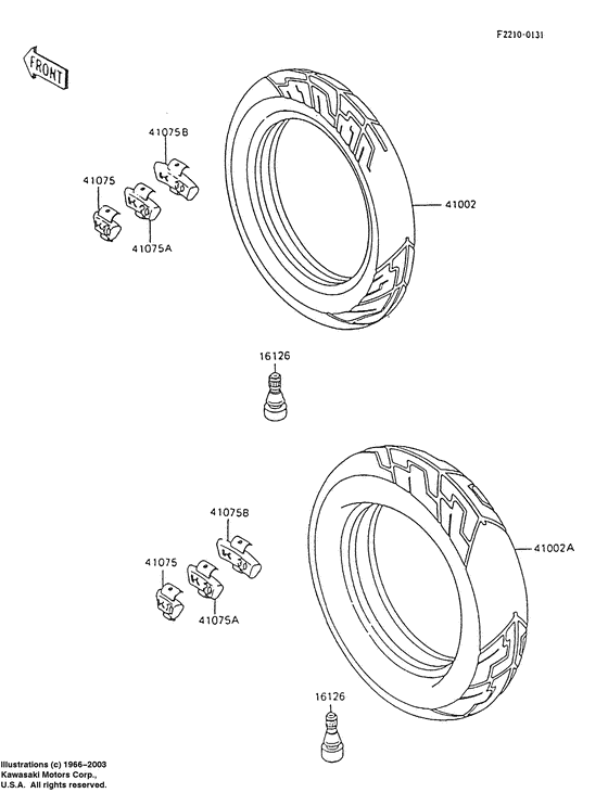 ZX600 Покрышки