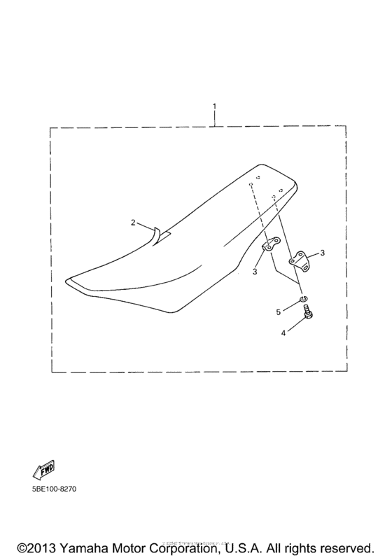 WR400FM Сиденье