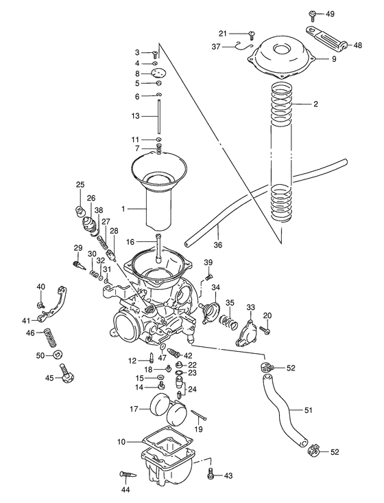 Carburetor assy