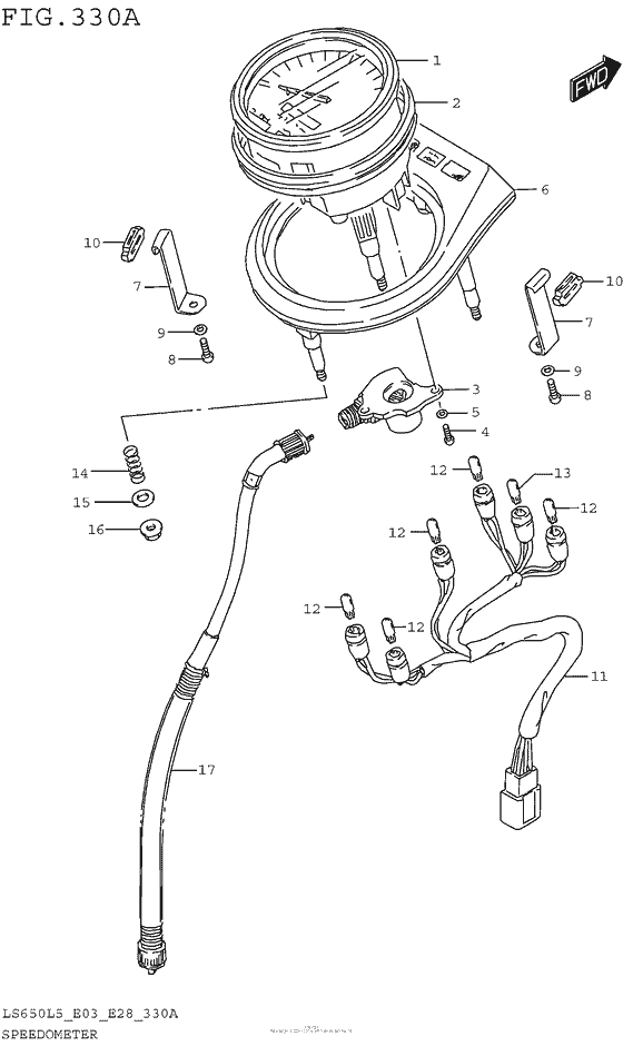 Speedometer (Ls650L5 E03)