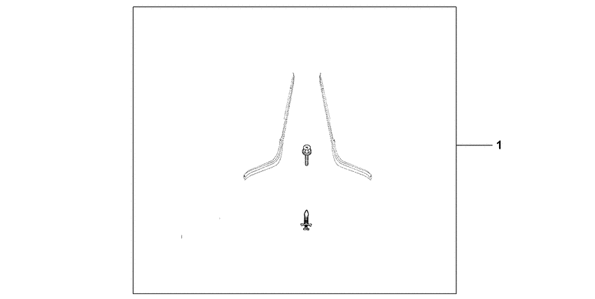 ST1100 Side deflec kit