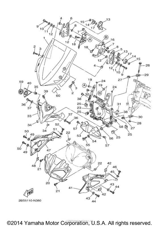 XTZ1200E Стекло ветровое