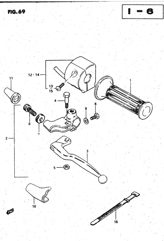 Left handle switch