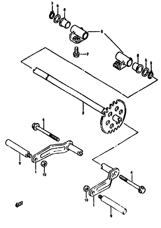 Brake pedal assy