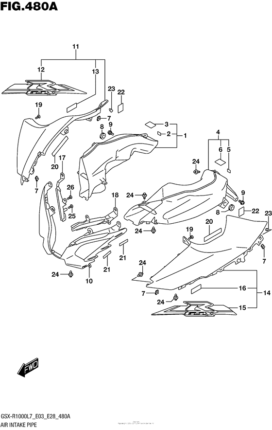 Air Intake Pipe (Ysf)