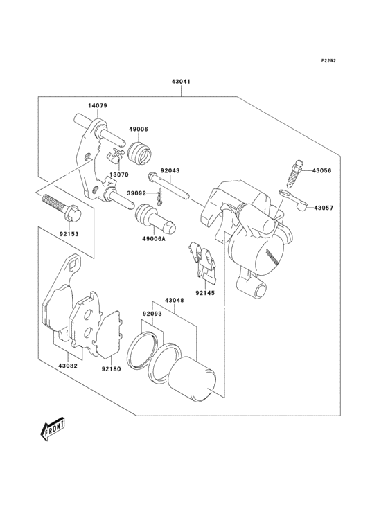Front brake(b1)