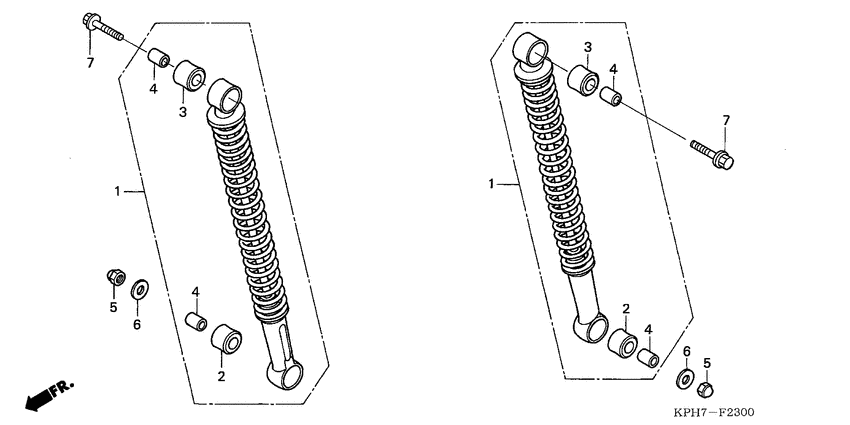 Rear cushion