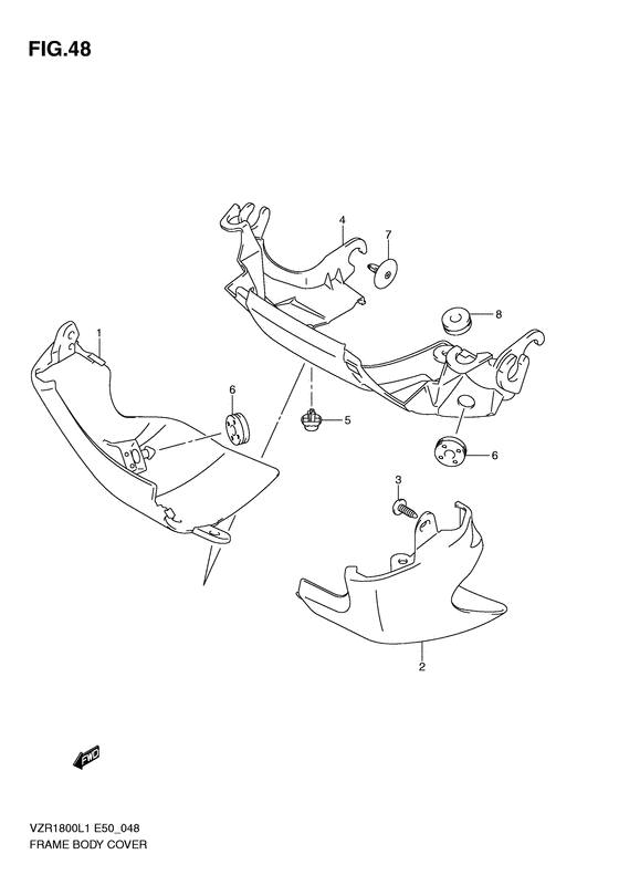 Frame body cover