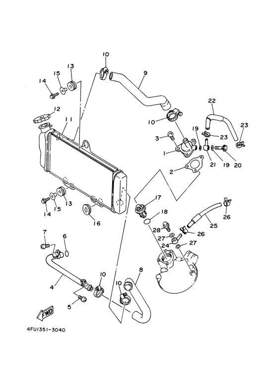 Radiator. hose