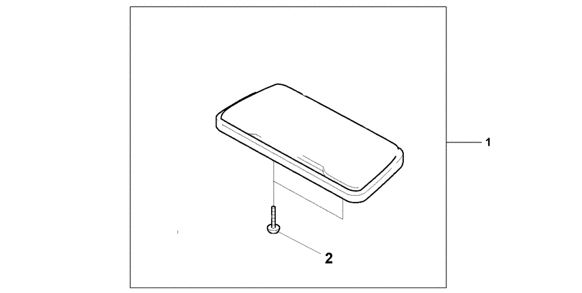 GL1800 (ABS) Trunk inner lamp
