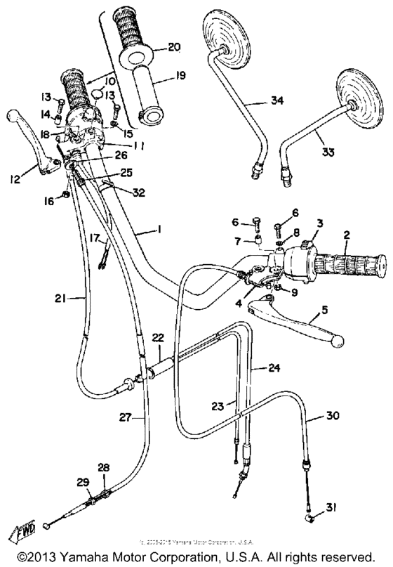 Handle - wire