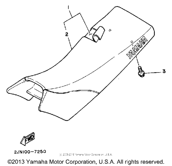 BW350U Сиденье