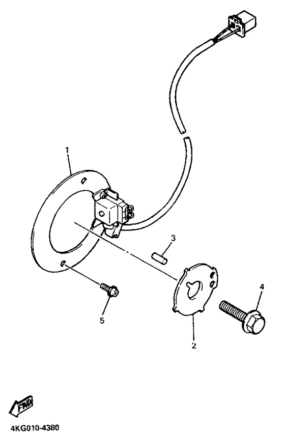 XJR1200 Pick up coil. governor