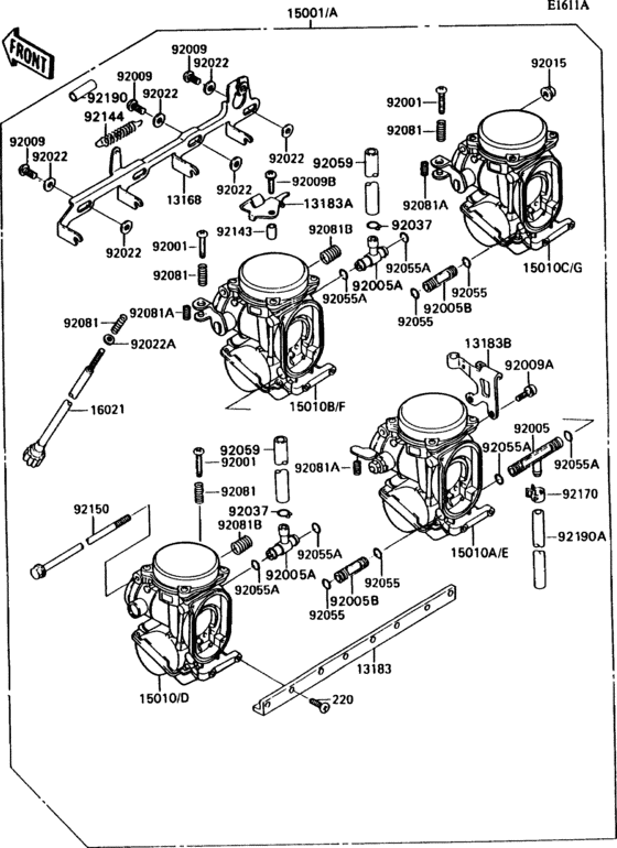 Carburetor(1/2)(zxt10ce015043-)