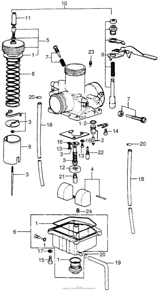 Carburetor set