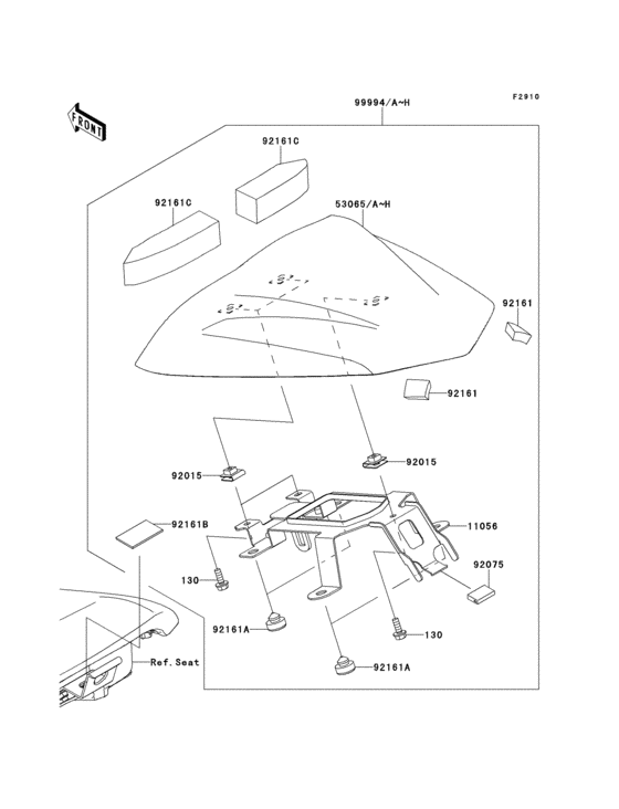 ER650 Accessory(single seat cover)