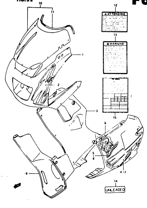 Cowling body