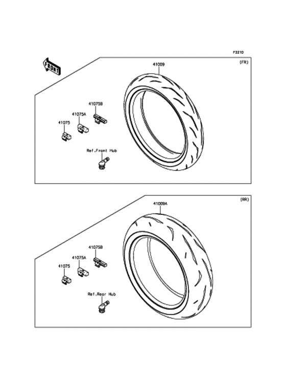 ZX1000 Покрышки