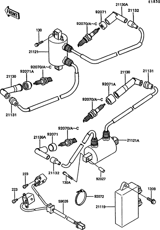  Система зажигания