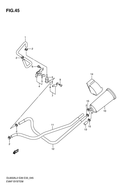Evap system