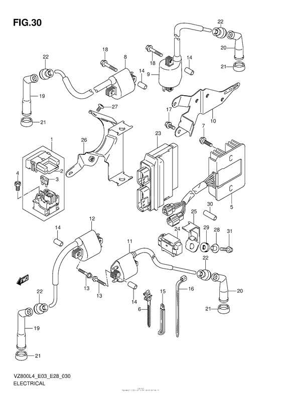 Electrical (Vz800L4 E03)