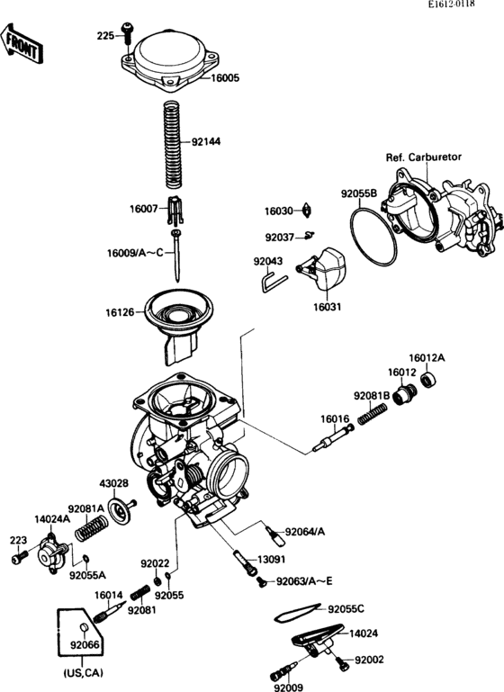 Carburetor parts(1/2)