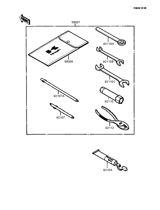 Owner's tools