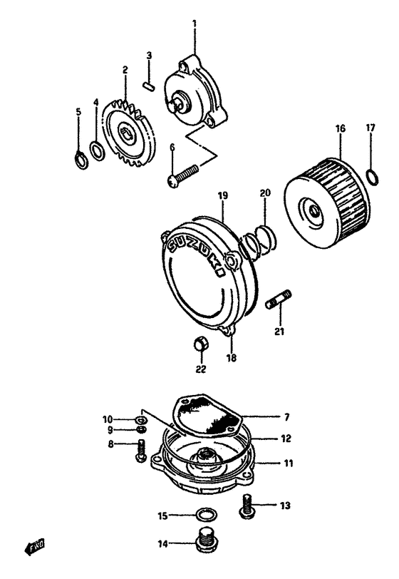 DR600 Маслонасос