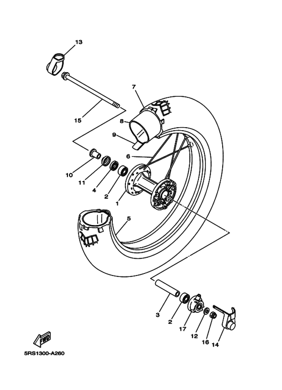 TW125 Transom + tube