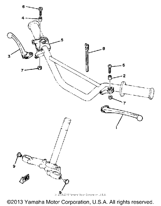 Handle switch - lever