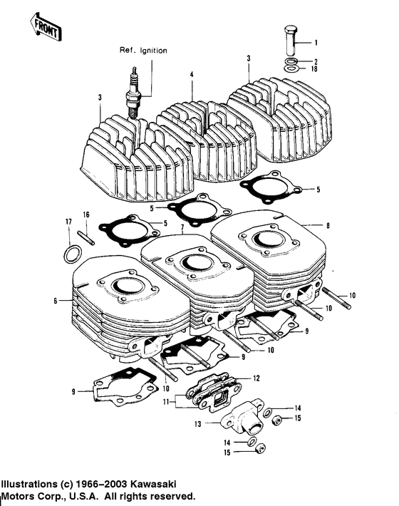 Cylinder heads/cylinders