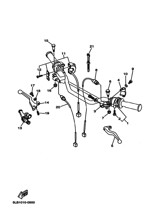Handle switch & lever