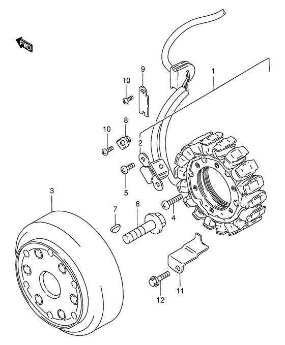 VS600 Зажигание