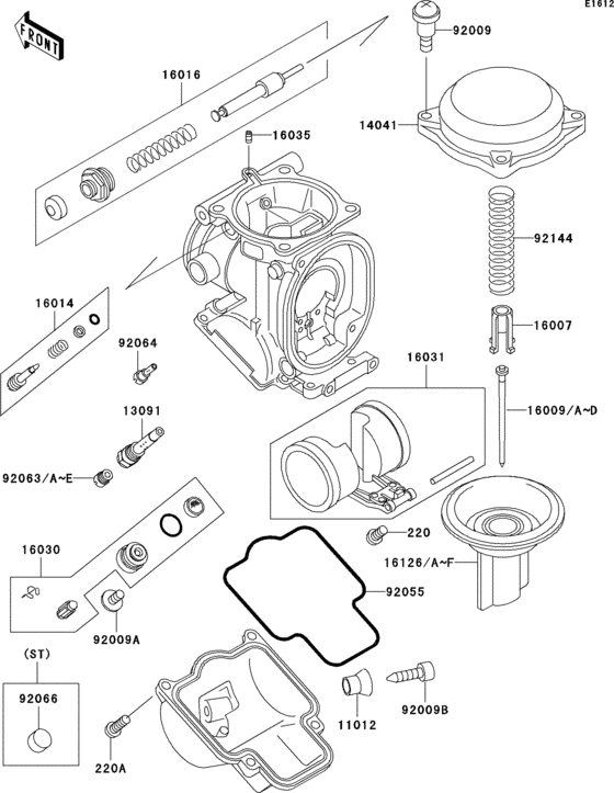 Carburetor parts(1/2)