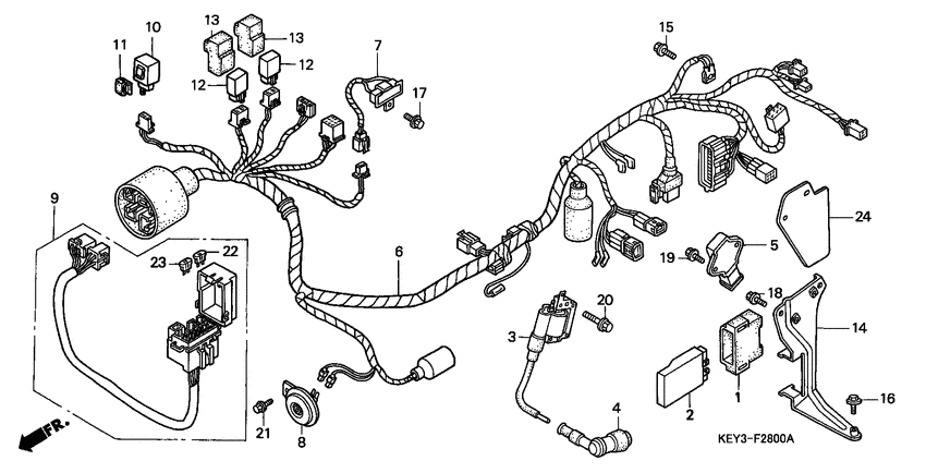 Harness wire