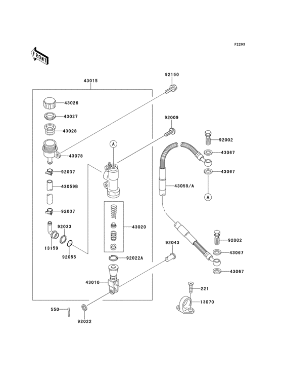  Задний торм цилиндр