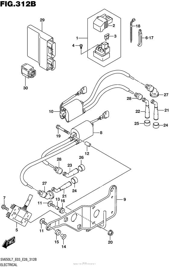 Electrical (Sv650L7 E33)