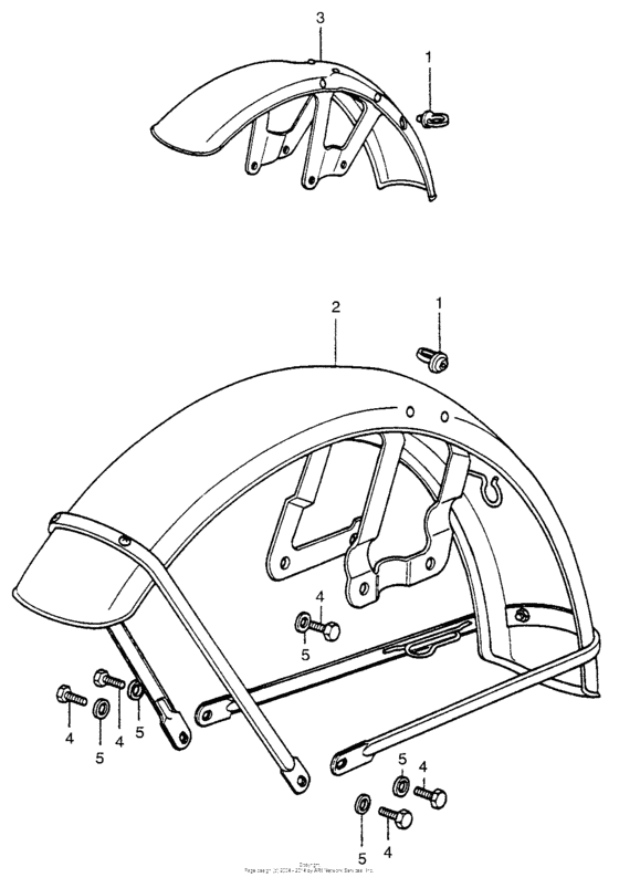 CL350 Переднее крыло