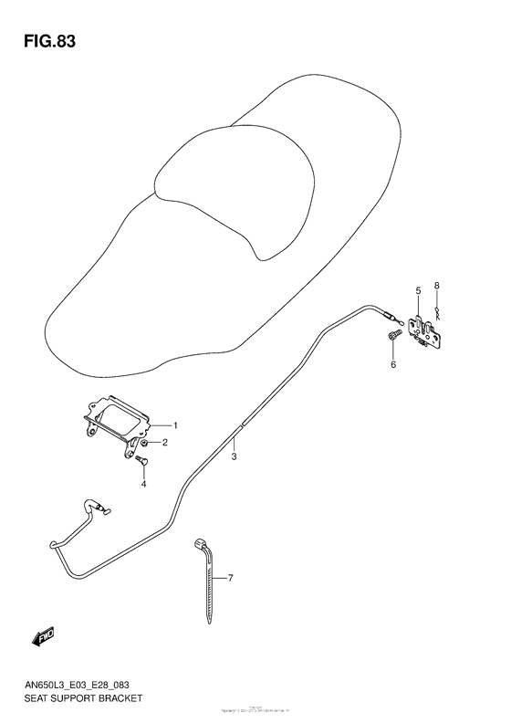 Seat Support Bracket