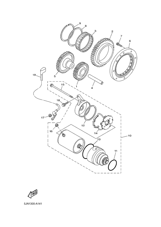 BT1100 Стартер
