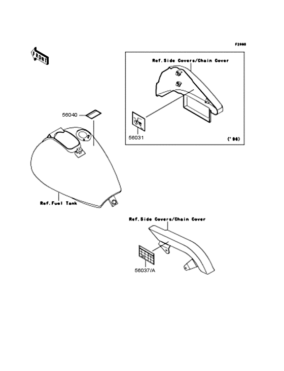 VN400 Наклейки
