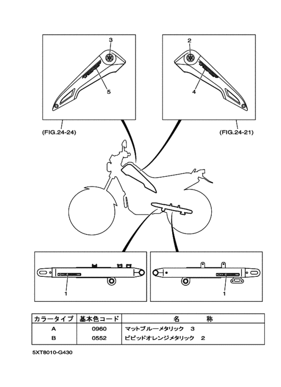 XG250 ｸﾞﾗﾌｨｯｸ & ｴﾝﾌﾞﾚﾑ 1