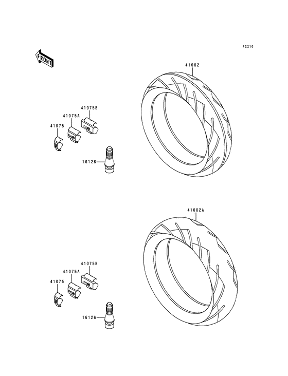 ZX600 Покрышки