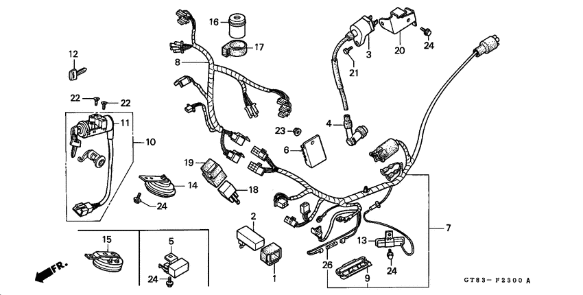 Wire harness/ ignition coil