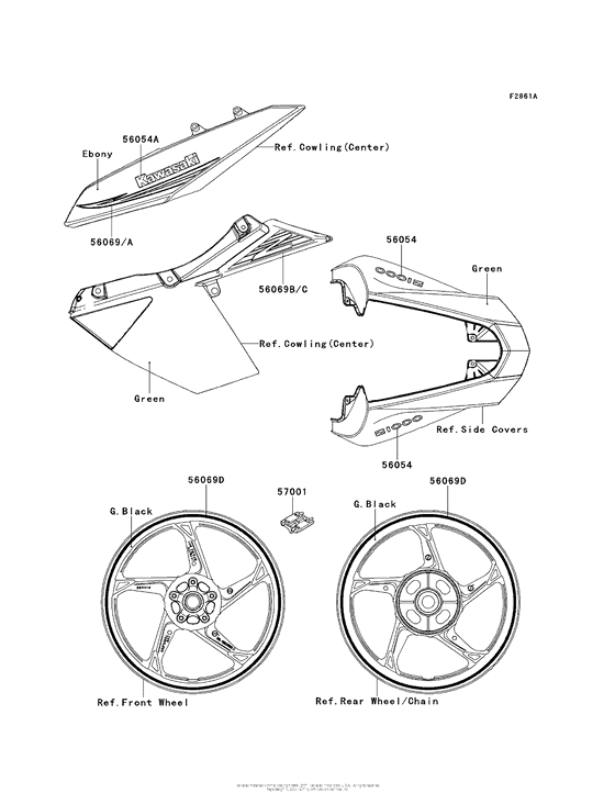 ZR1000 Decals (Green)(Dbf)