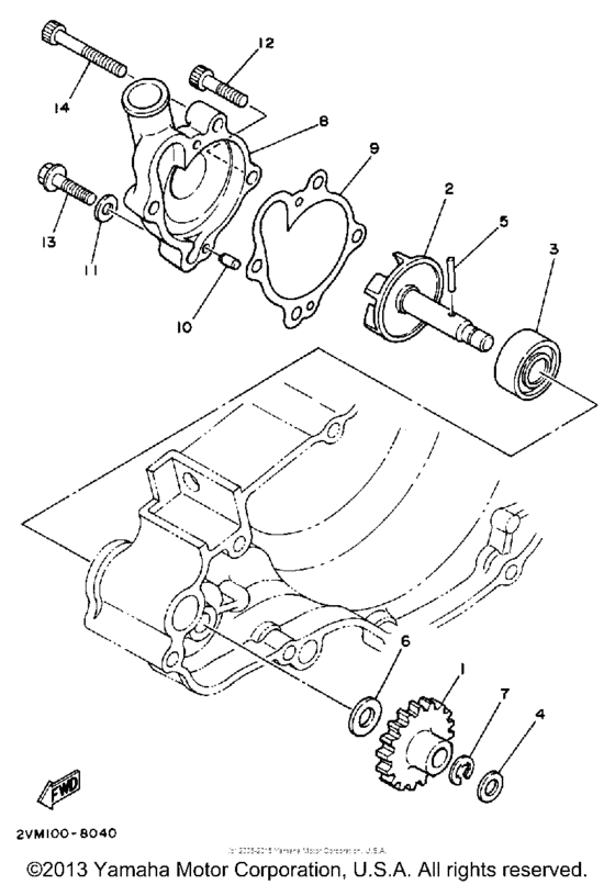  Водяной насос