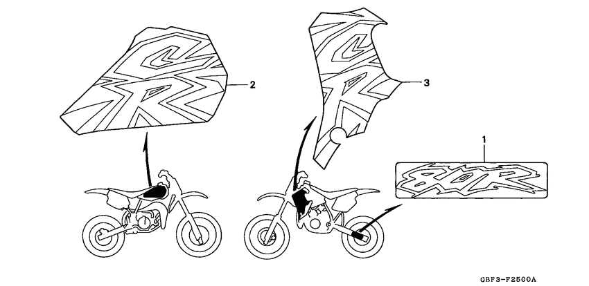 CR80RB Label read the manual