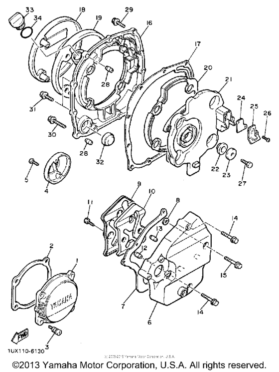 FJ1200B Боковые крышки