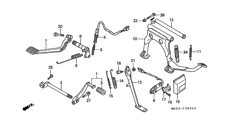 Pedal/stand