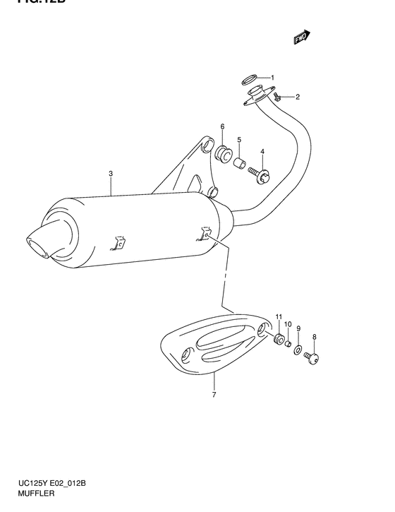 Muffler comp